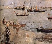 Berthe Morisot The light on the Yingji Sea oil painting artist